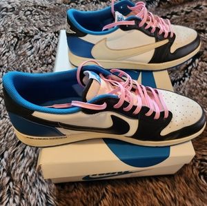 Fragment Design x Travis Scott x Air Jordan 1 Retro Low OG SP